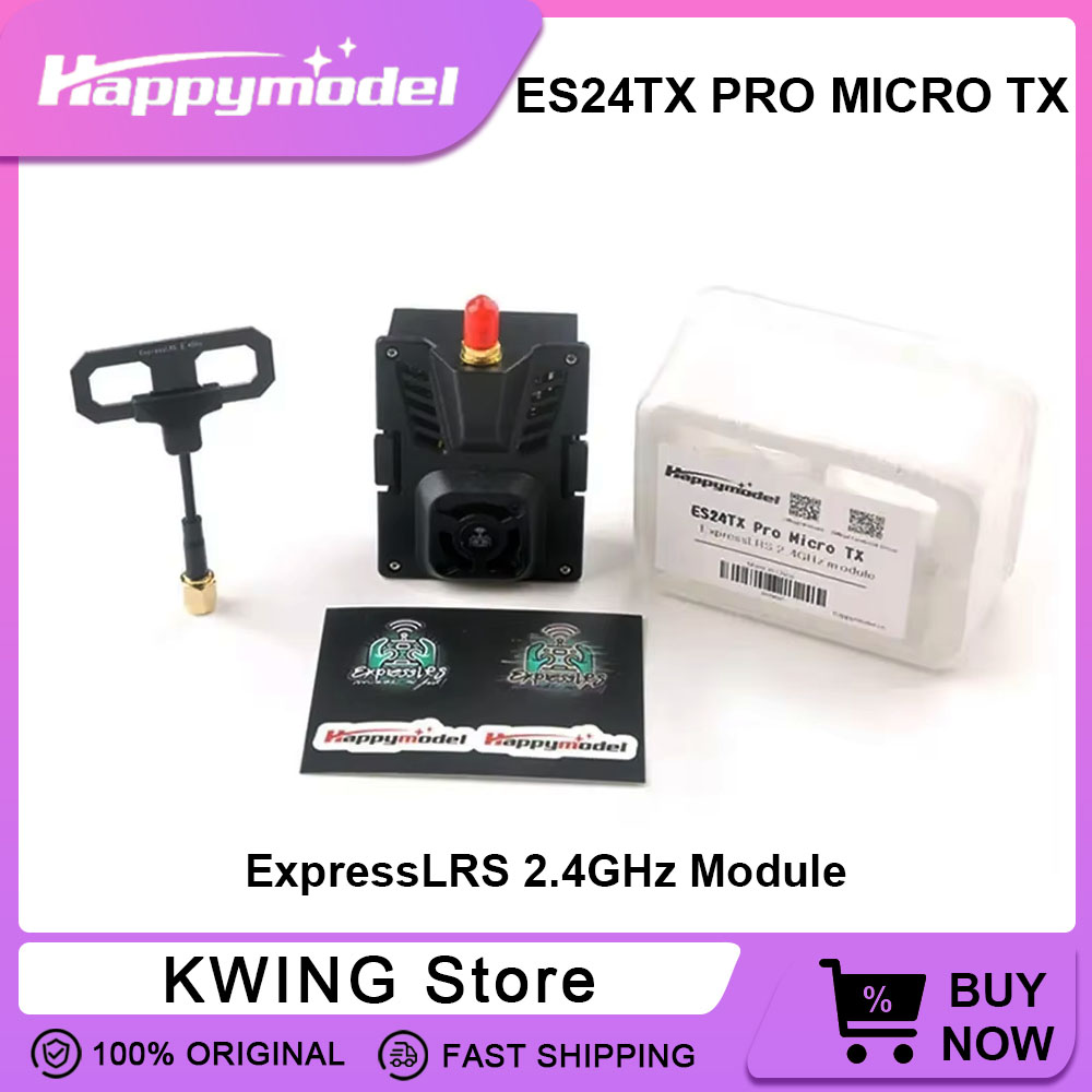 Happymodel Expresslrs Elrs Es24Tx Pro 1000Mw - HappyModel ES24TX Pro 1000 mW 2.4G
