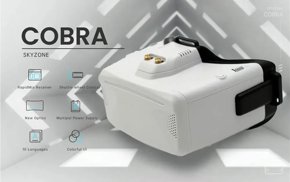 SKYZONE Cobra X V4 FPV-bril -  - Skyzone Cobra X V2 Fpv Goggles recensie en prijs