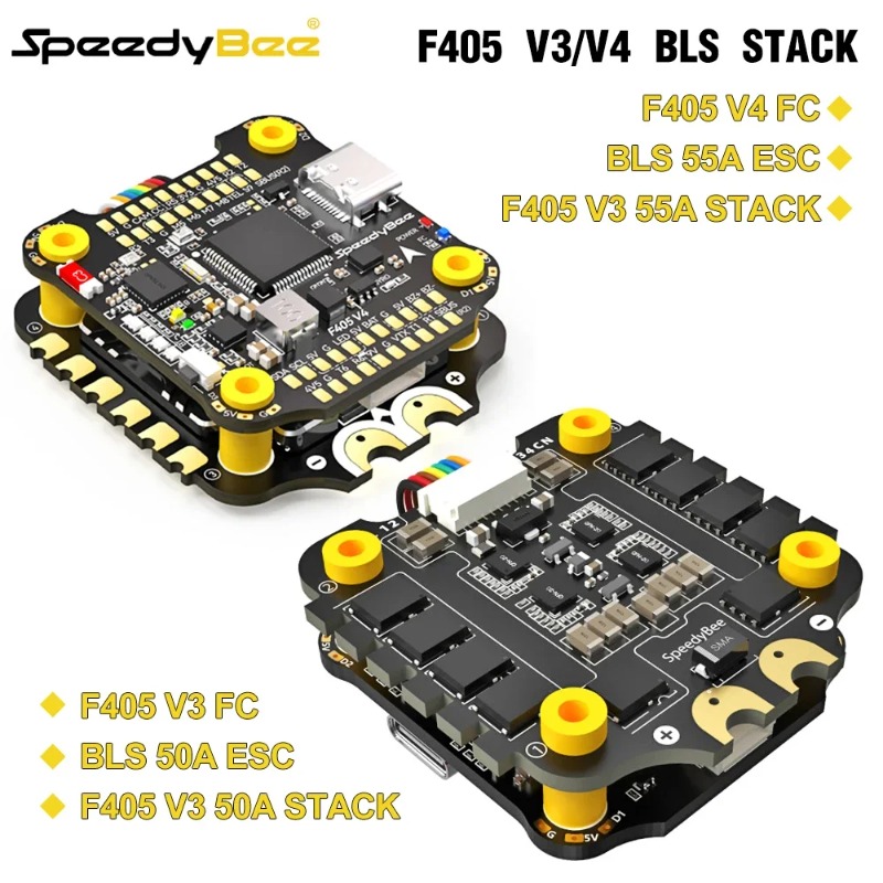 SpeedyBee F405 V3/V4 FC ESC St - Speedybee F405 V4 Bls 55A Stack recensie en prijs