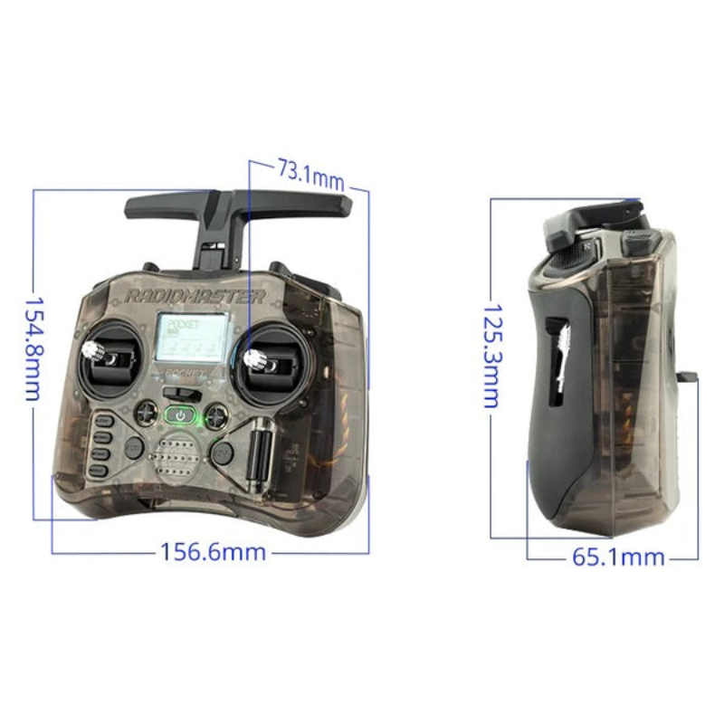 ELRS FCC Mode 2 Mesh Case Tran - Radiomaster Pocket Elrs M2 recensie en prijs