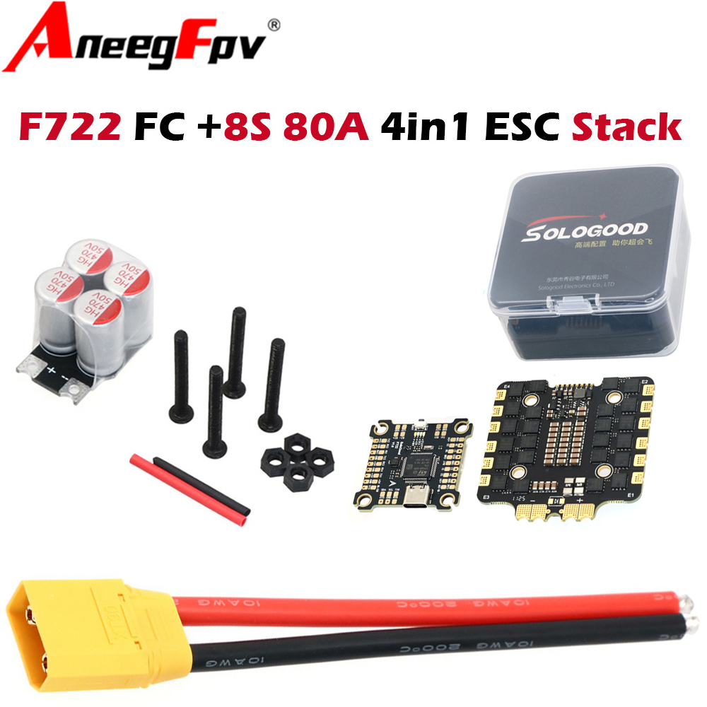 SoloGood F722 F7 6S Flight Con - Speedybee F405 V4 Bls 55A Stack recensie en prijs